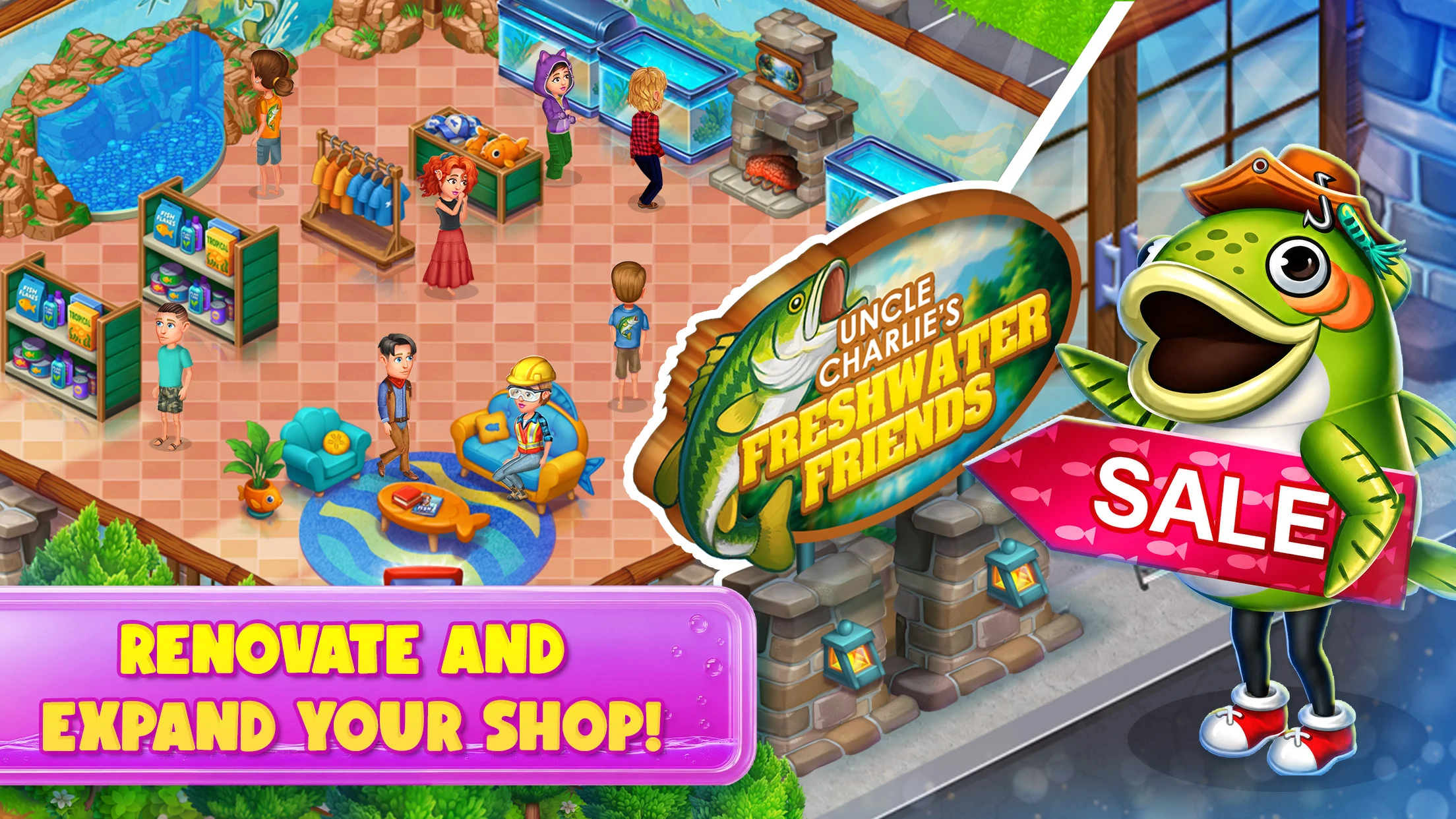 Fish Tycoon 3 Virtual Aquarium screenshot