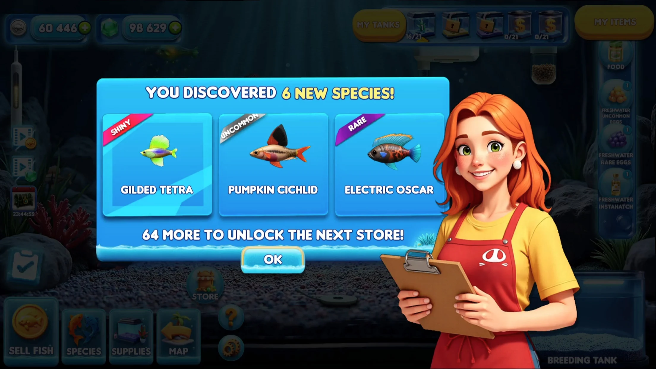 Fish Tycoon 3 Virtual Aquarium screenshot