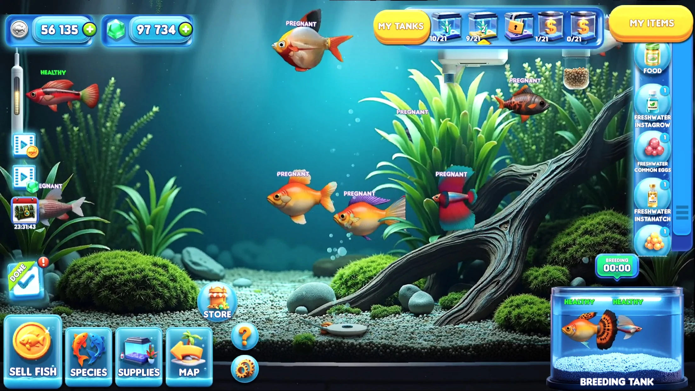 Fish Tycoon 3 Virtual Aquarium screenshot