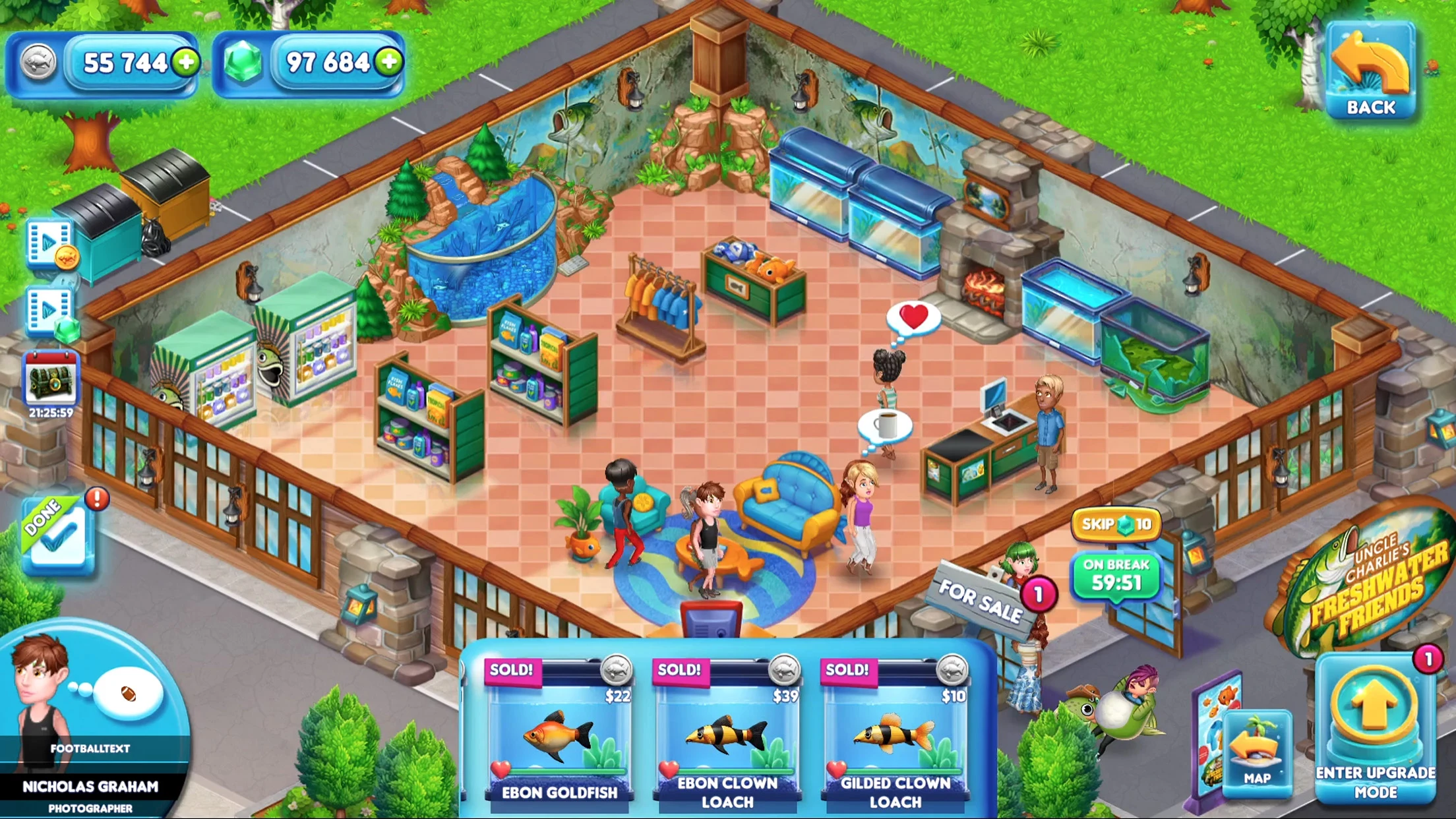 Fish Tycoon 3 Virtual Aquarium screenshot
